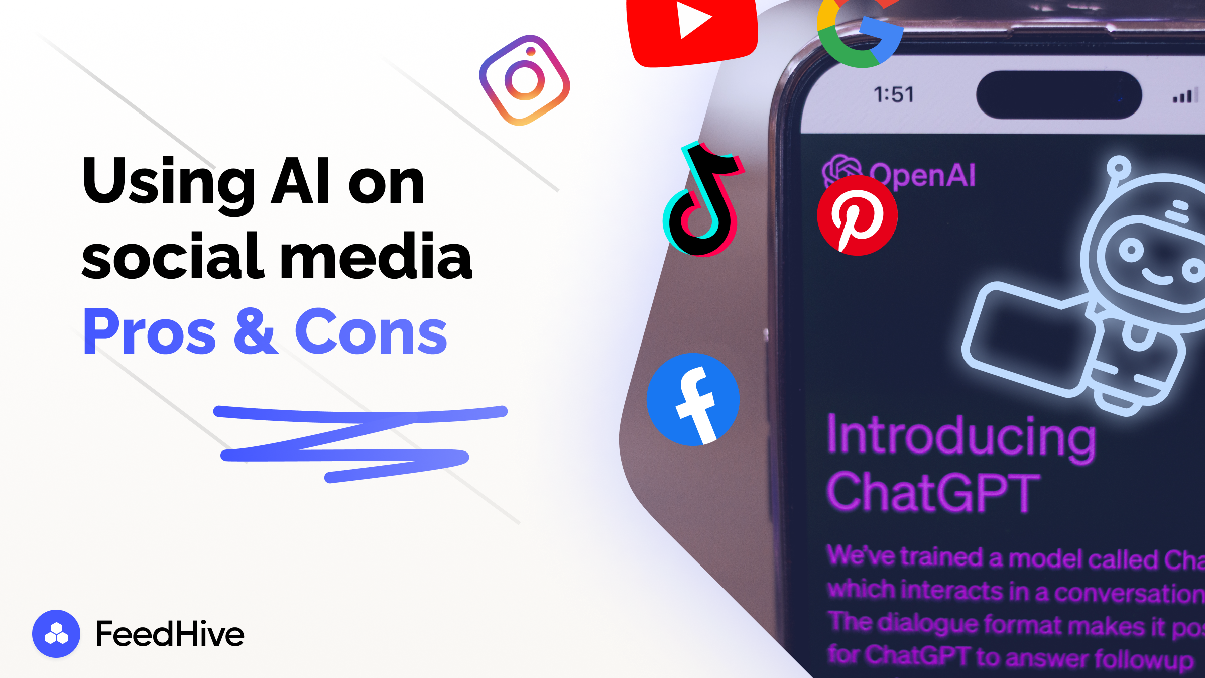 Should you use AI for social media in 2023? Benefits and drawbacks