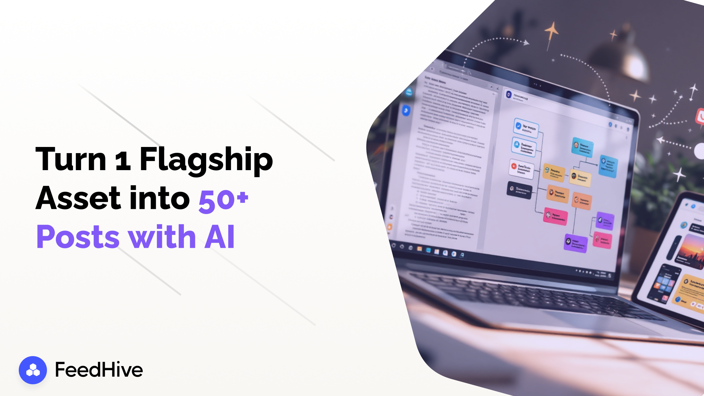 Content Recycling 2.0: Turn One Flagship Piece into 50 Platform-Native Posts with AI
